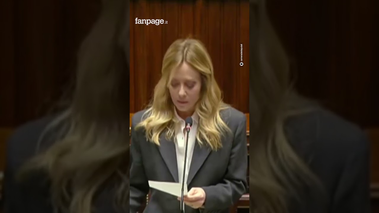 Meloni ended her speech in the Chamber by talking about the defeat in the referendum