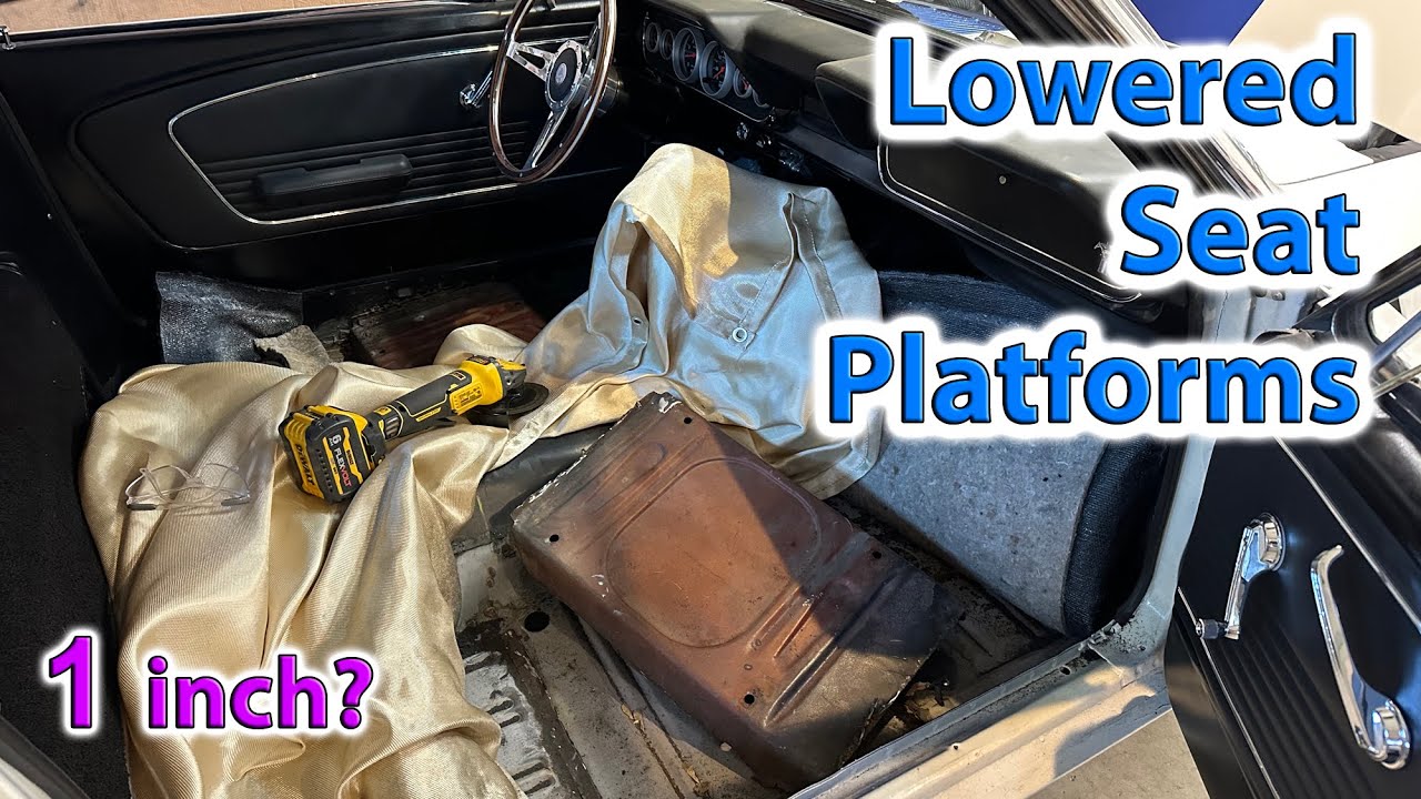Installing Lowered Seat Platforms