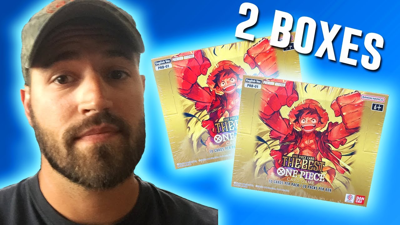 Opening 2 PRB-01 One Piece Booster Boxes