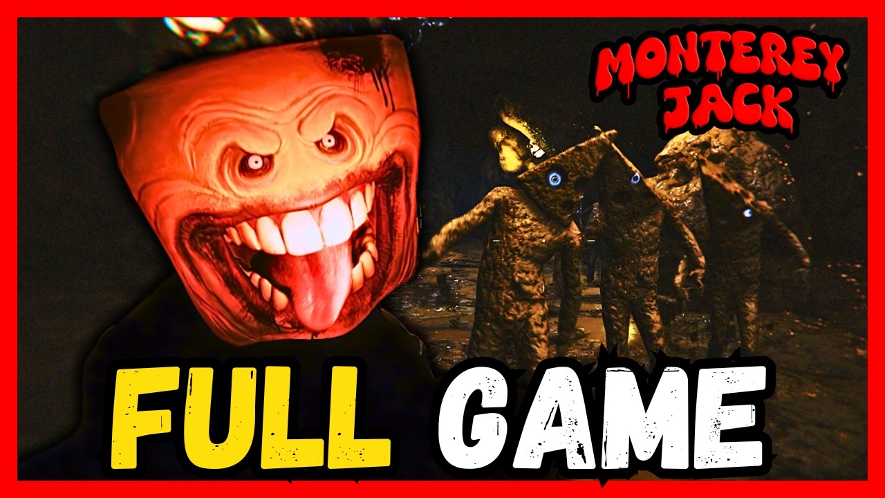 Monterey Jack - FULL GAME Walkthrough & ALL Endings [4K60FPS]
