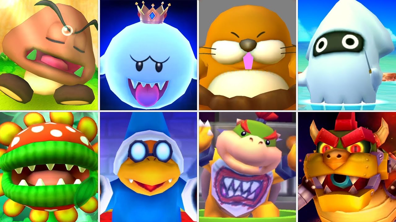 Mario Party Star Rush All Bosses - No Damage - Master Difficulty