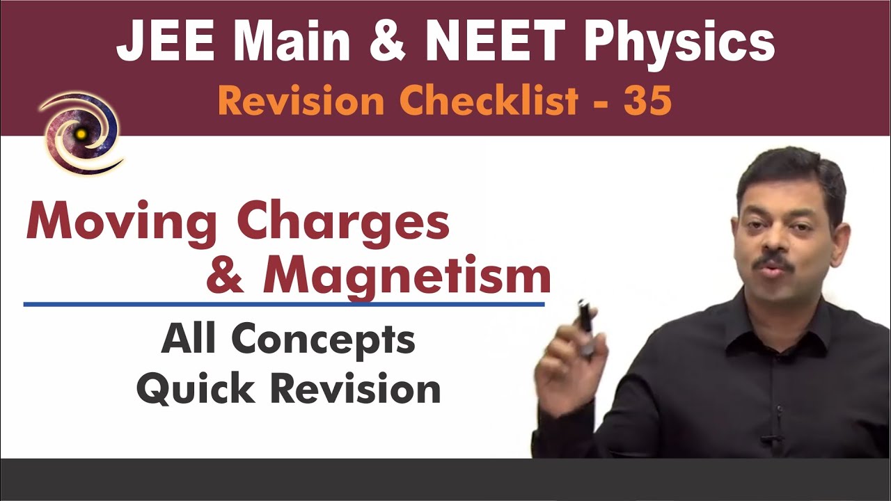 Moving Charges and Magnetism | Revision Checklist 35 for JEE & NEET Physics