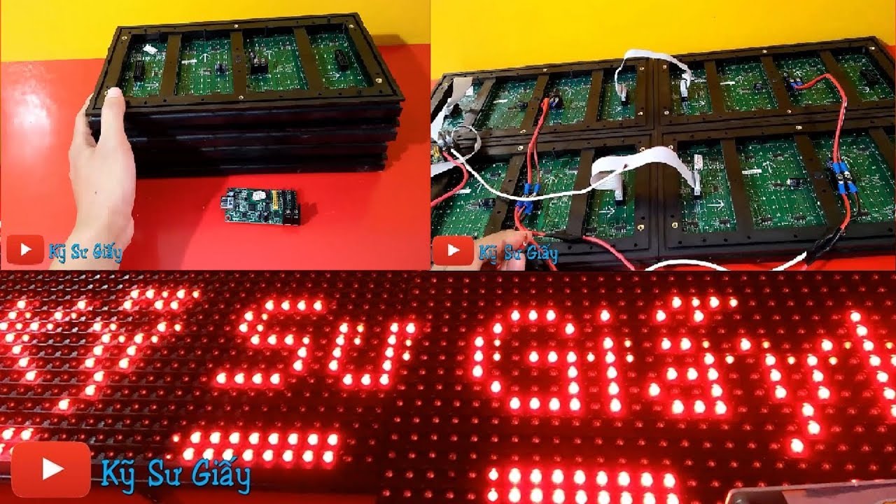 Hướng Dẫn Chi Tiết Cách Lắp Và Cài Đặt Biển Led Ma Trận 2 Mặt Giá Rẻ