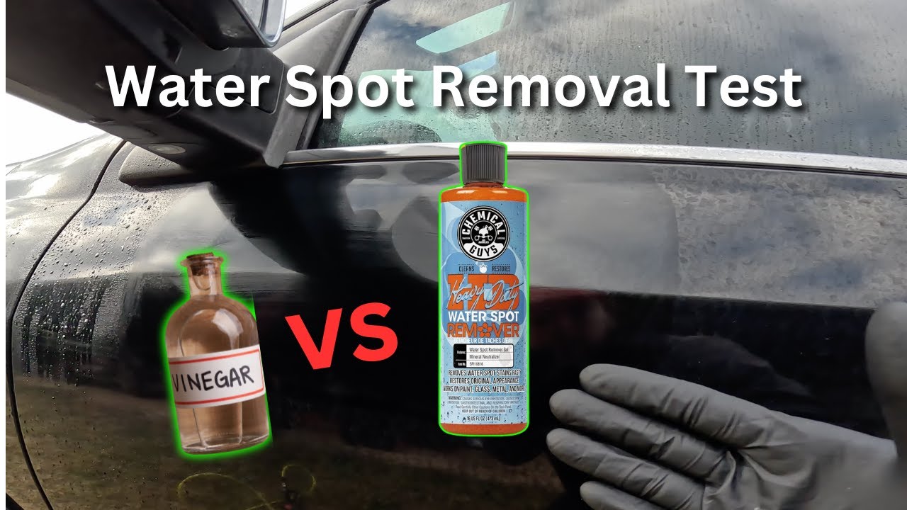 What Is The Best Water Spot Removal | Test With Results | Over 1 Year of Hard Water Spots Gone!