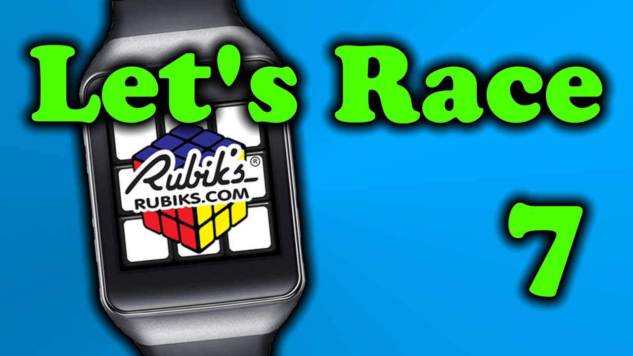 Let's Race  - Easter Egg in Rubik's Cube for Android Wear
