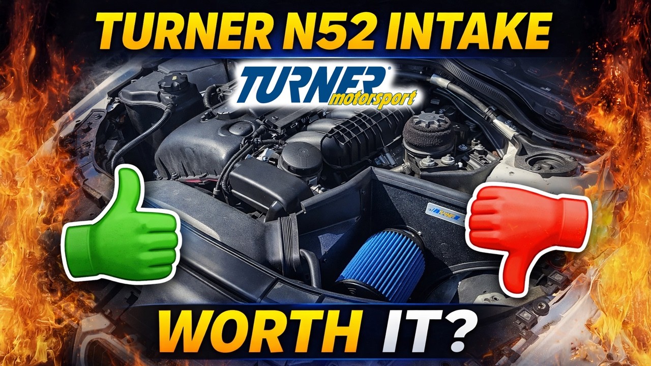 N52 Turner Intake I Install + Sound + Review