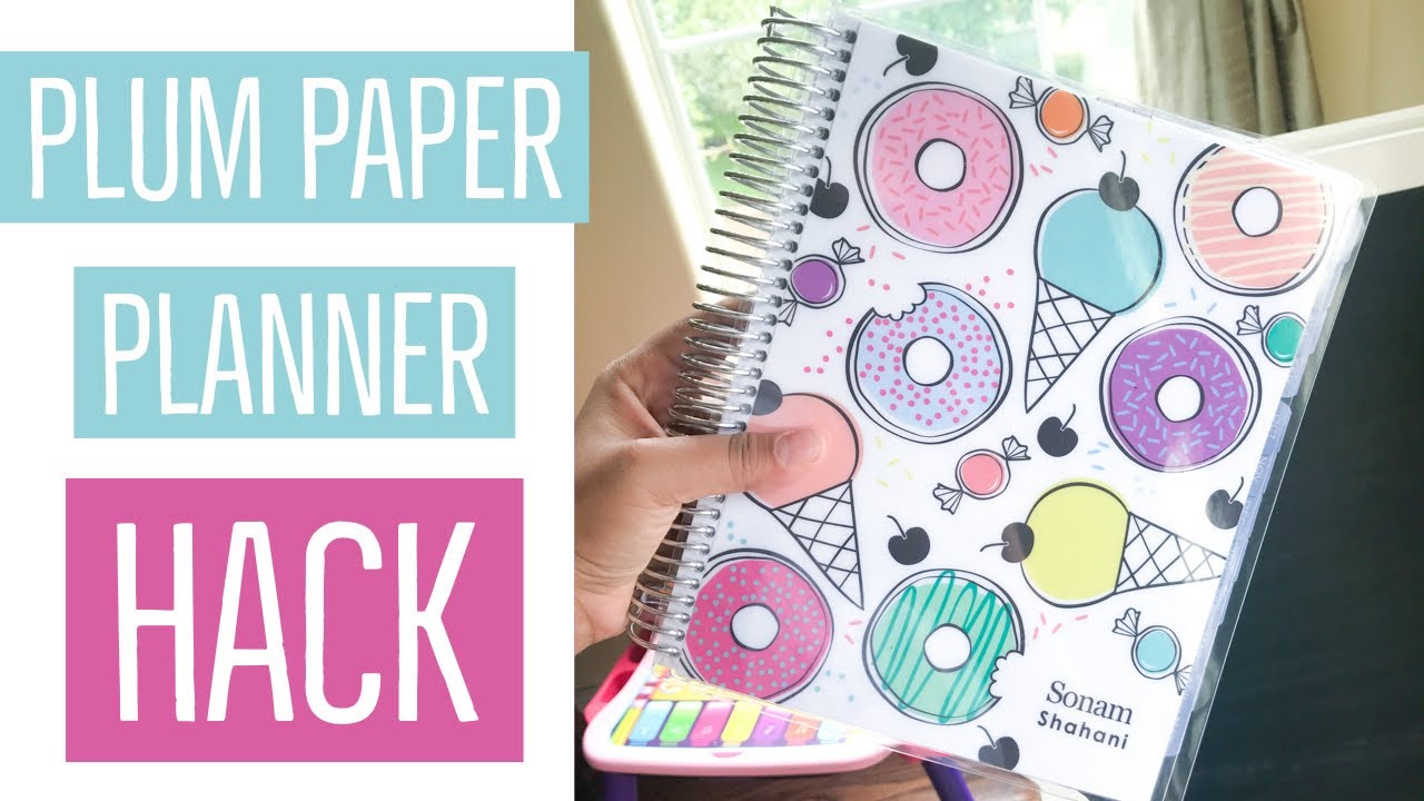 How to Put an Erin Condren Cover on a Plum Paper Planner
