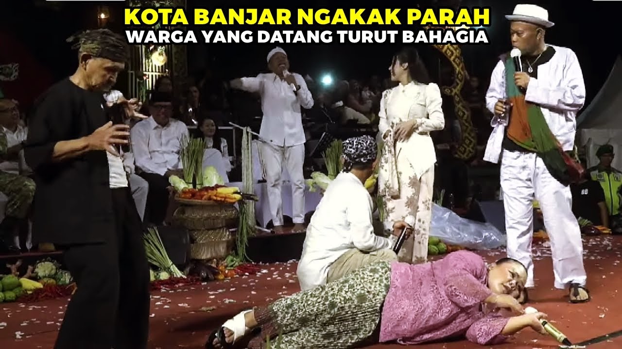 Kota Banjar dibuat NGAKAK PARAH Bersama KDM, Ohang, Ki Daus, Sule, Ceu Popon Acara Nganjang Ka Warga