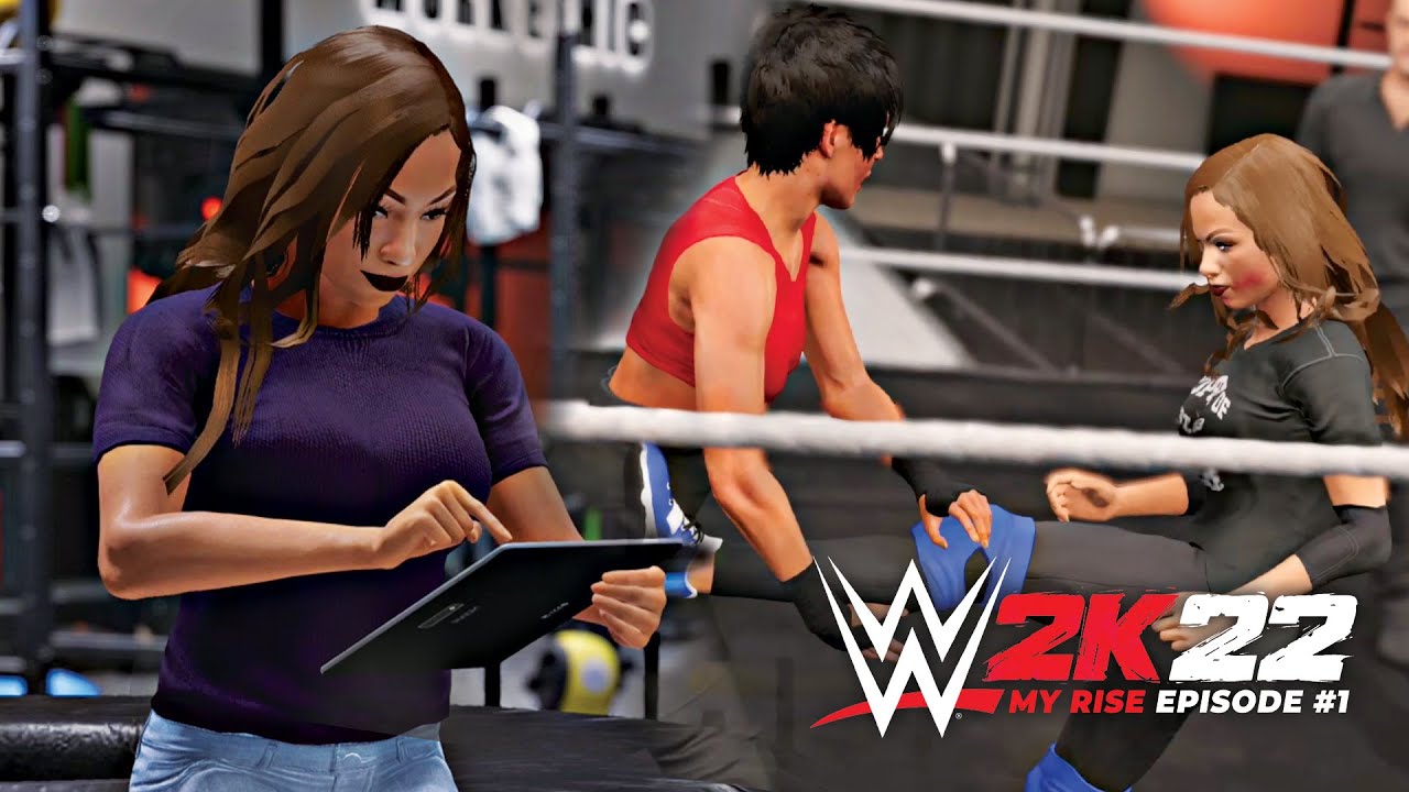 WWE 2K22 MyRise - Ep 1 - First Day at the Performance Center