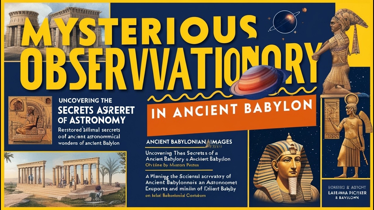 古巴比伦的神秘天文观测台 | The Mysterious Astronomical Observatory of Babylon