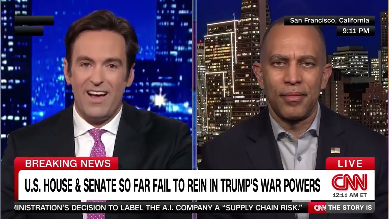 Leader Jeffries on CNN's The Story Is with Elex Michaelson