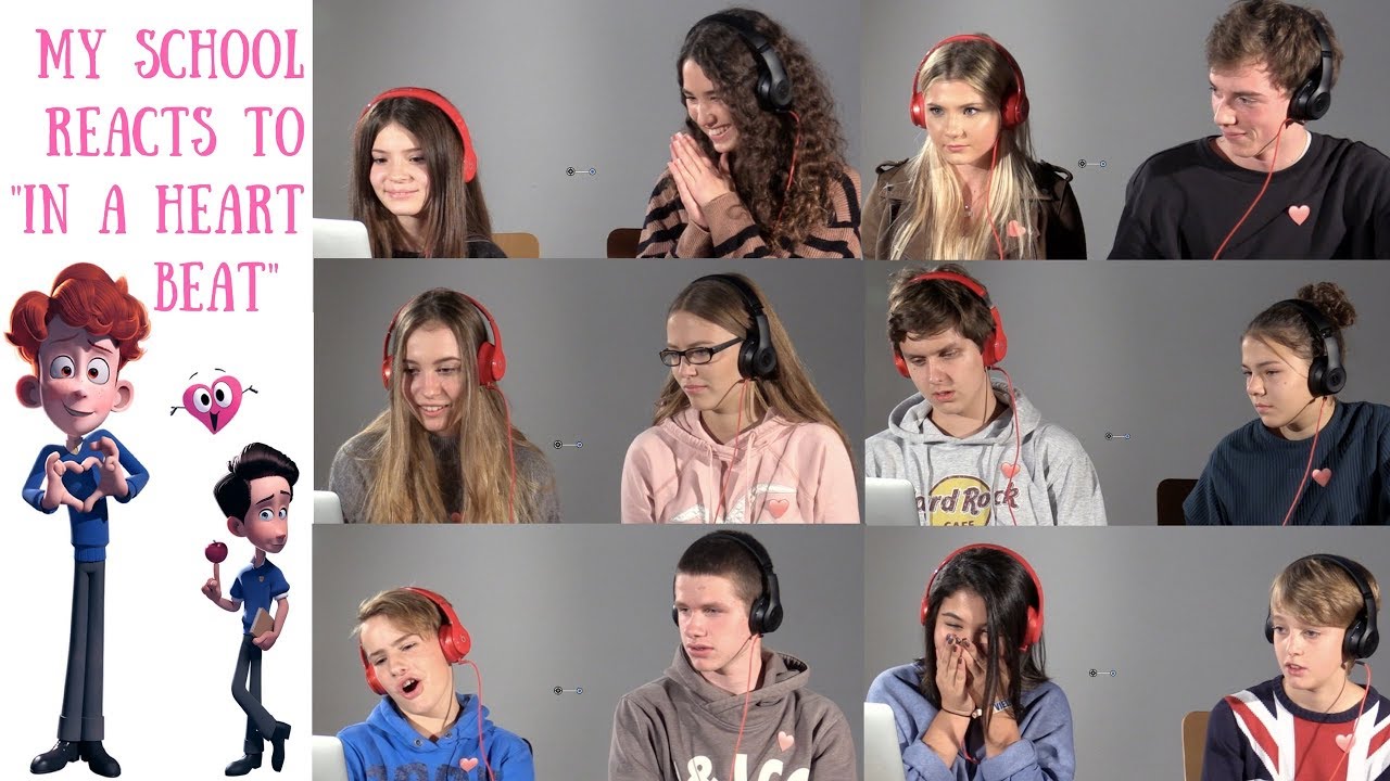 my school reacts to 