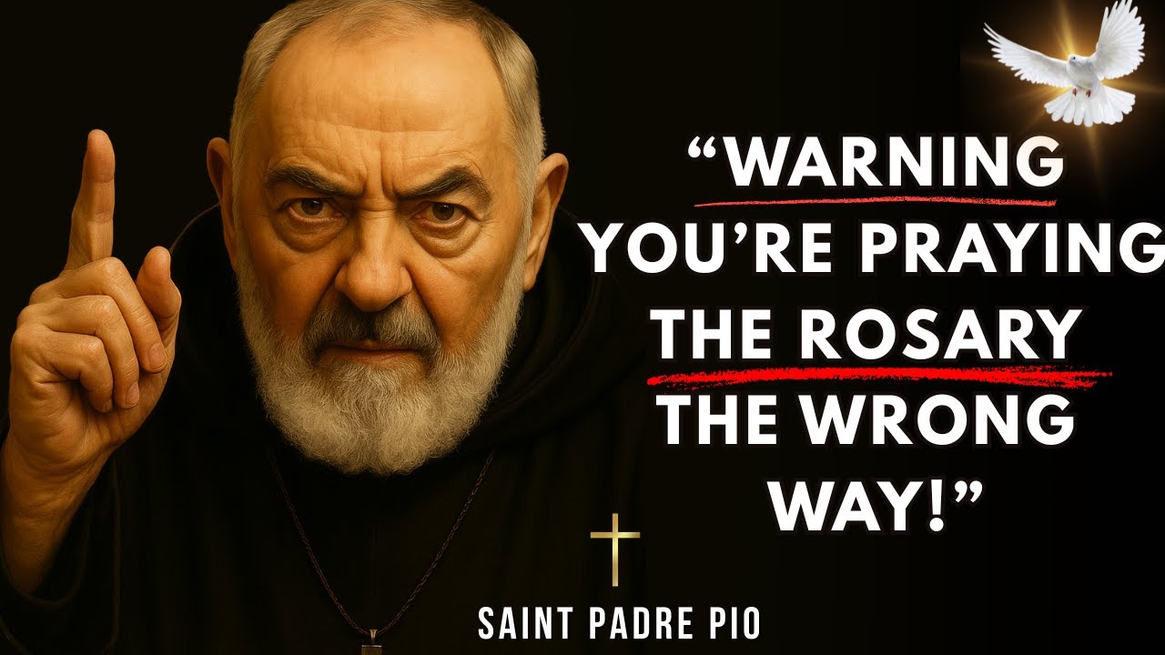 PADRE PIO : The Ways of Praying the Rosary That Make Demons Tremble
