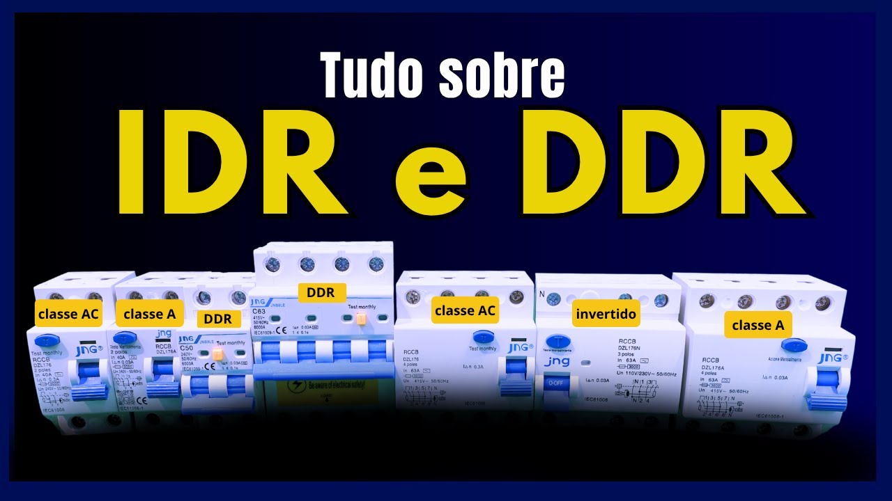 TIPOS DE  IDR e DDR ! Conheça todos os tipos e diferenças!