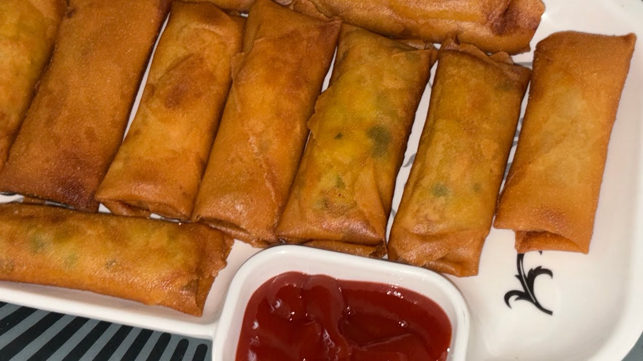 How to make Chicken Cheese Rolls | Crispy Chicken Rolls | Ramadan Special | Quick and easy recipe