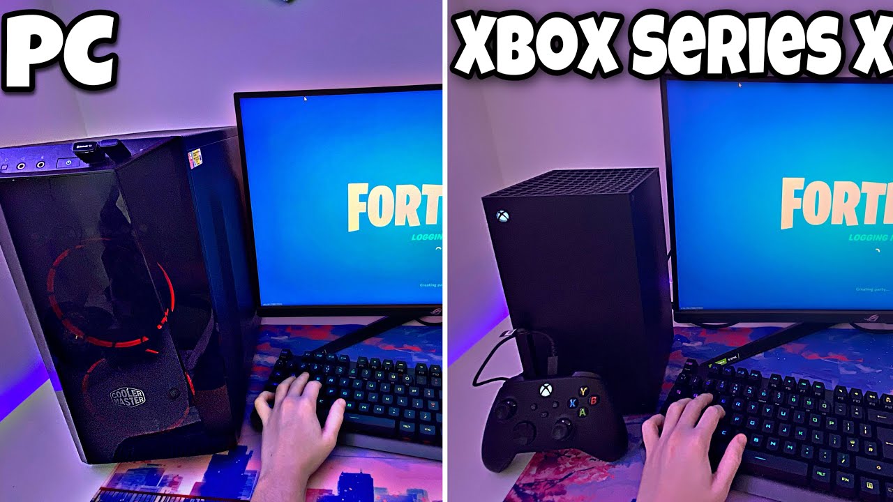 PC vs Xbox Series X…