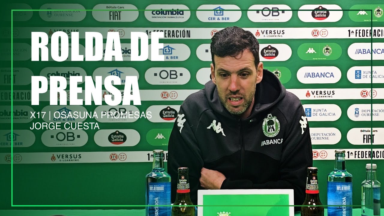 ROLDA DE PRENSA POST PARTIDO JORGE CUESTA | X17 | OSASUNA PROMESAS