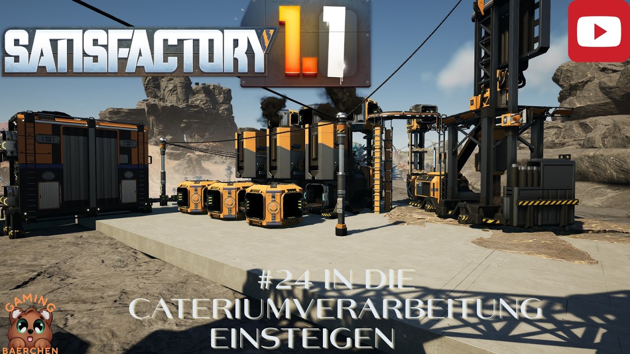 Satisfactory 🏗️ 24 In die Cateriumverarbeitung einsteigen