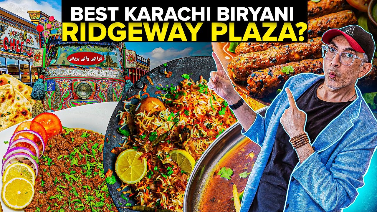 BEST BIRYANI in Ridgeway Plaza? Chef G Mississauga | Keema Paratha, Nihari | 🇵🇰 Street Food PK