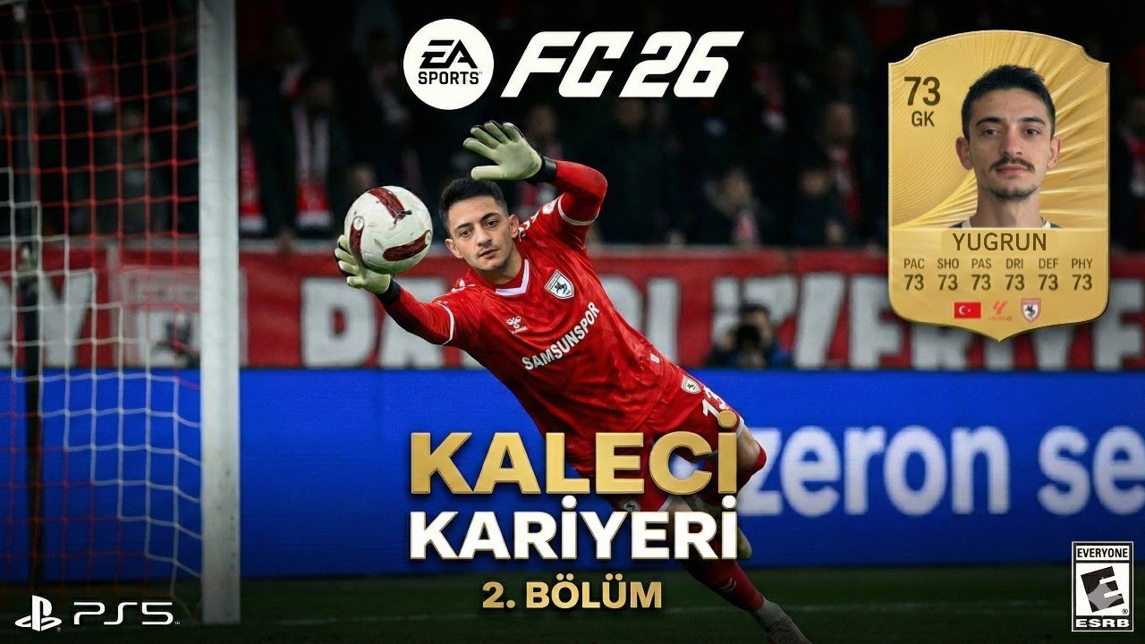 YUGRUN | EA Sports FC 26 KALECİ KARİYERİ | SAMSUNSPOR KURTARIYOR | 2.BÖLÜM |#fc26