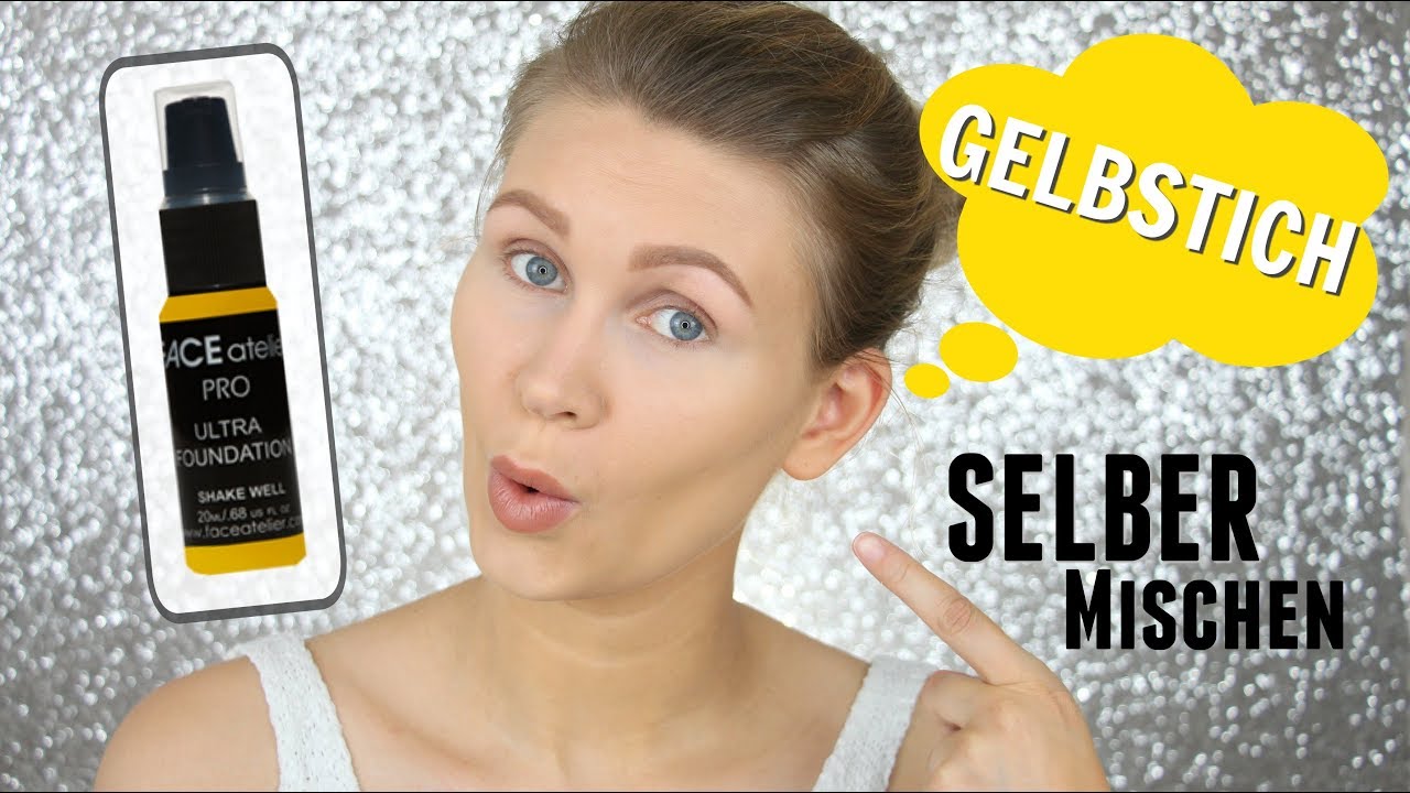 FOUNDATION GELB F&Auml;RBEN | Deinen perfekten Farbton mischen | GELBSTICH