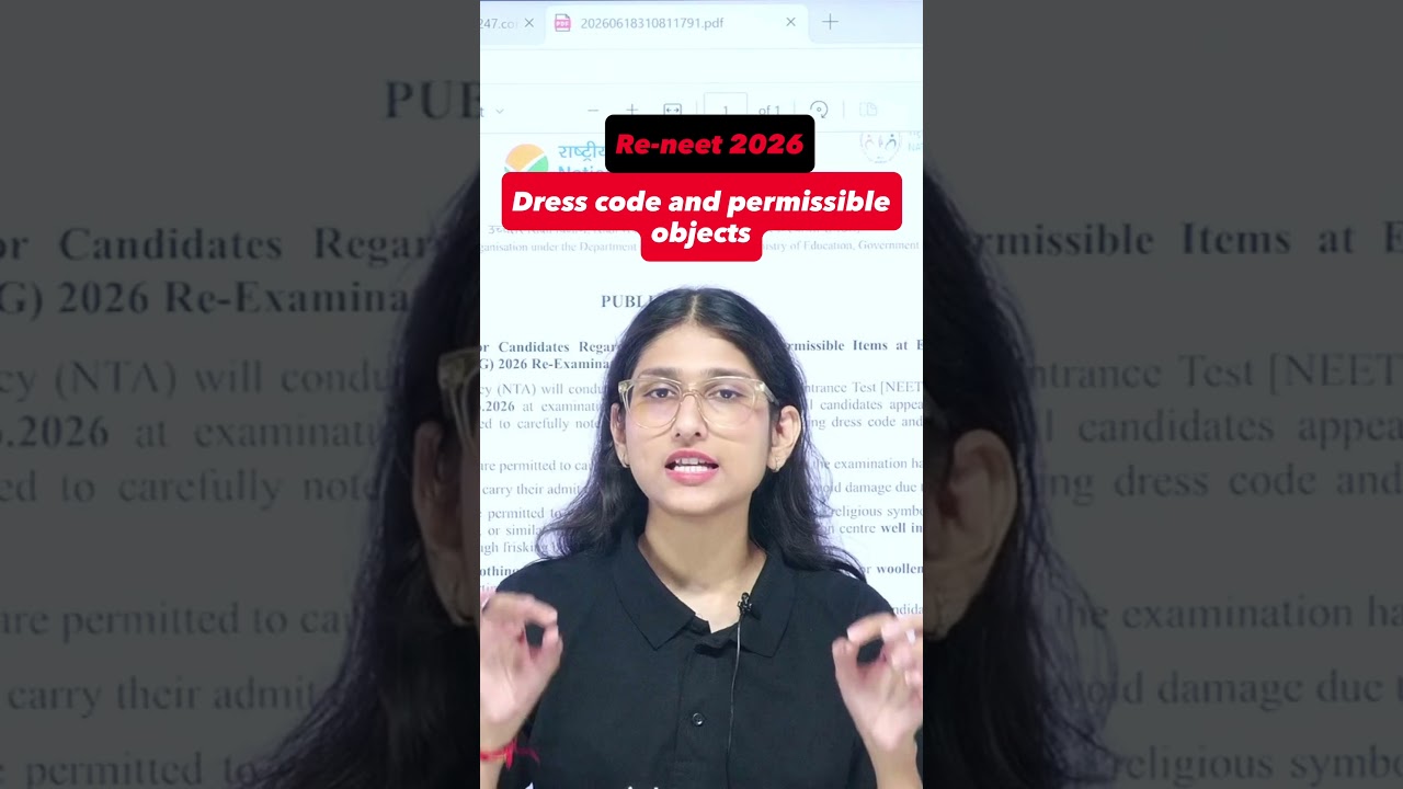NEET 2026 Exam Day | Dress Code Rules + Admit Card | Don't Make These Mistakes
