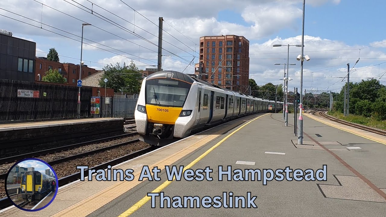 Trains At West Hampstead Thameslink (MML) | 02/06/25