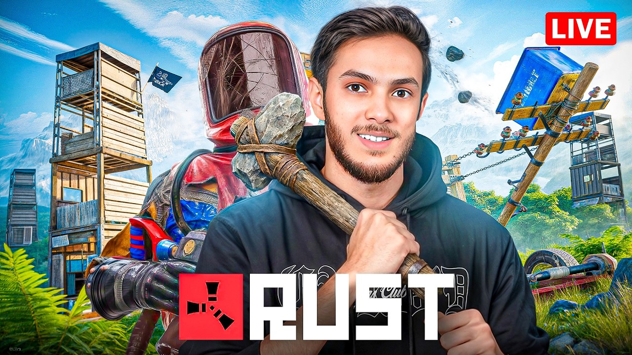 DAY-2 | Fortress Reveal | SOULCITY CREW & GANG PLAYS RUST #LifeInSoulcity #S8UL