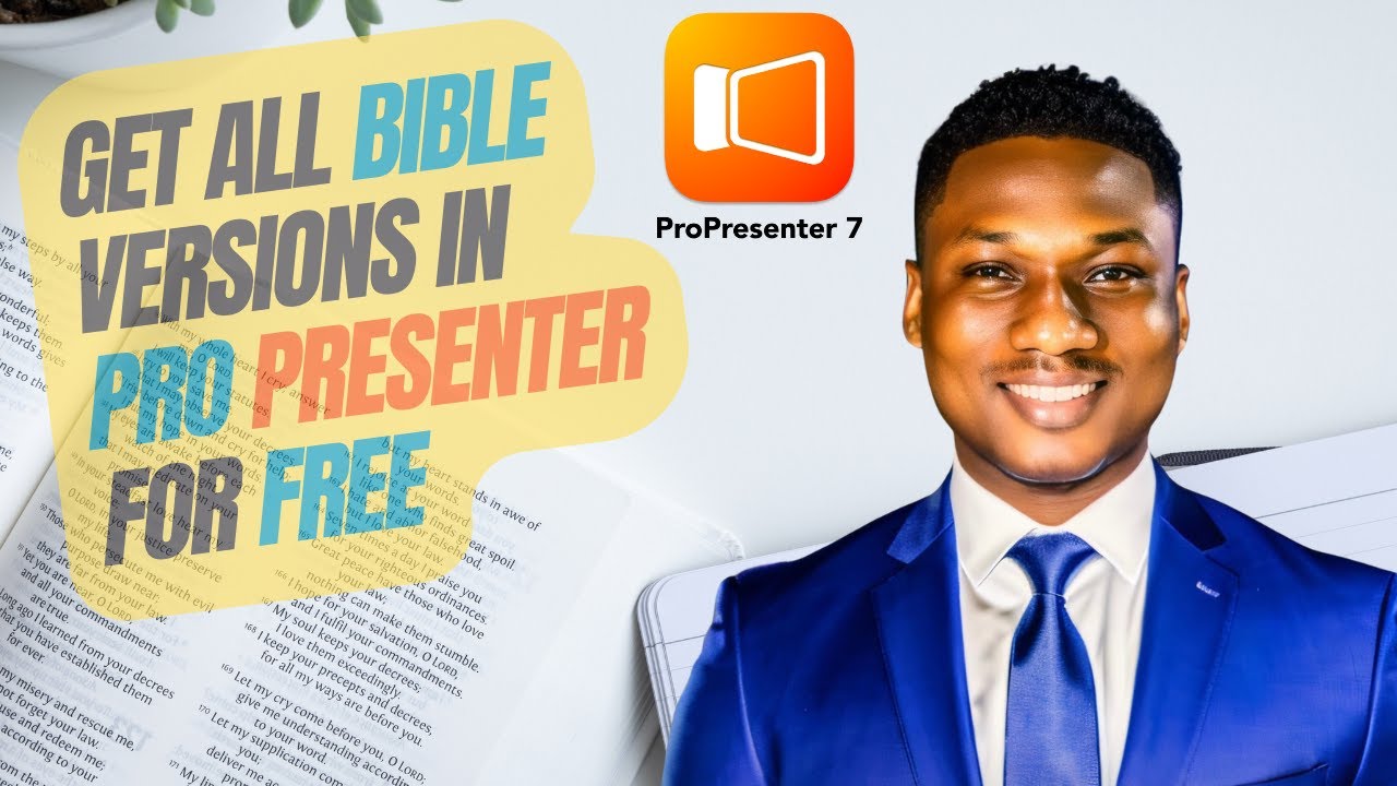 Получите ВСЕ переводы Библии в ProPresenter БЕСПЛАТНО. Больше никаких ограничений