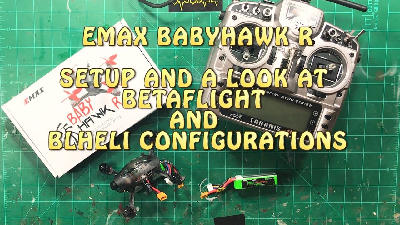 EMAX BABYHAWK R FULL SETUP VIDEO-BETAFLIGHT BLHELI AND SUPRISING PIDS