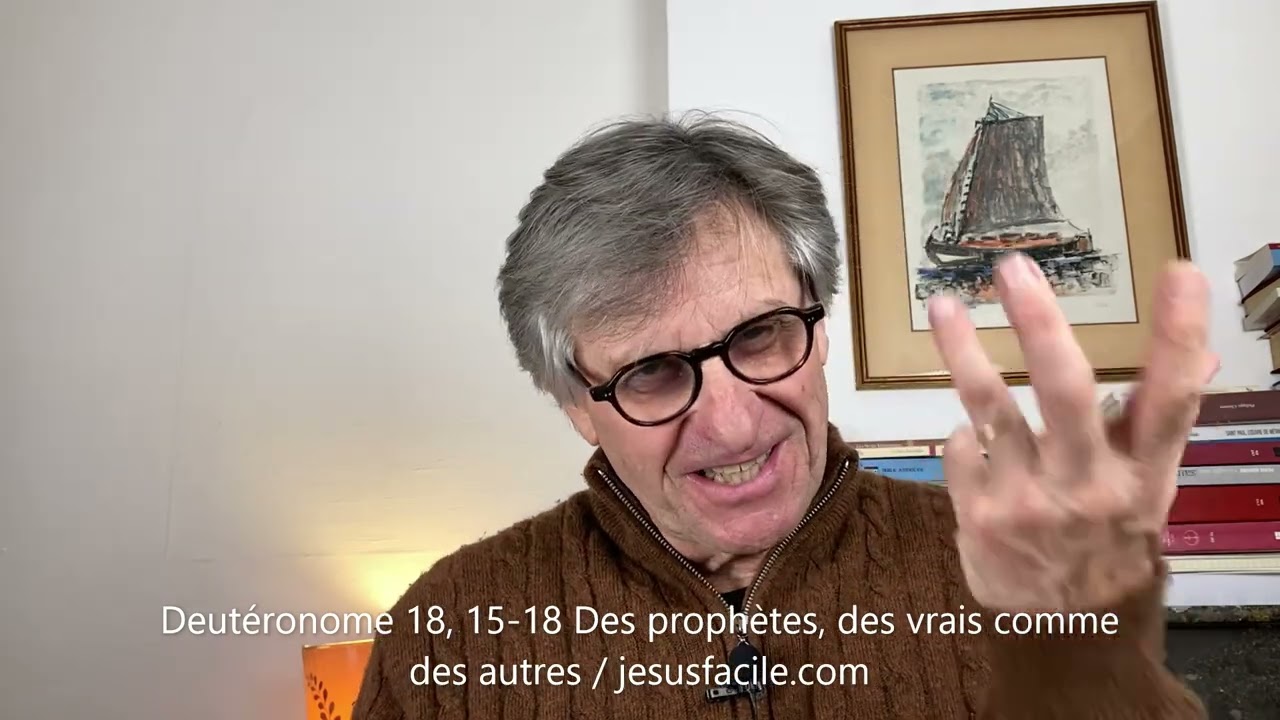 Livre du Deutéronome  18, 15 18 Des prophètes, des vrais comme des autres