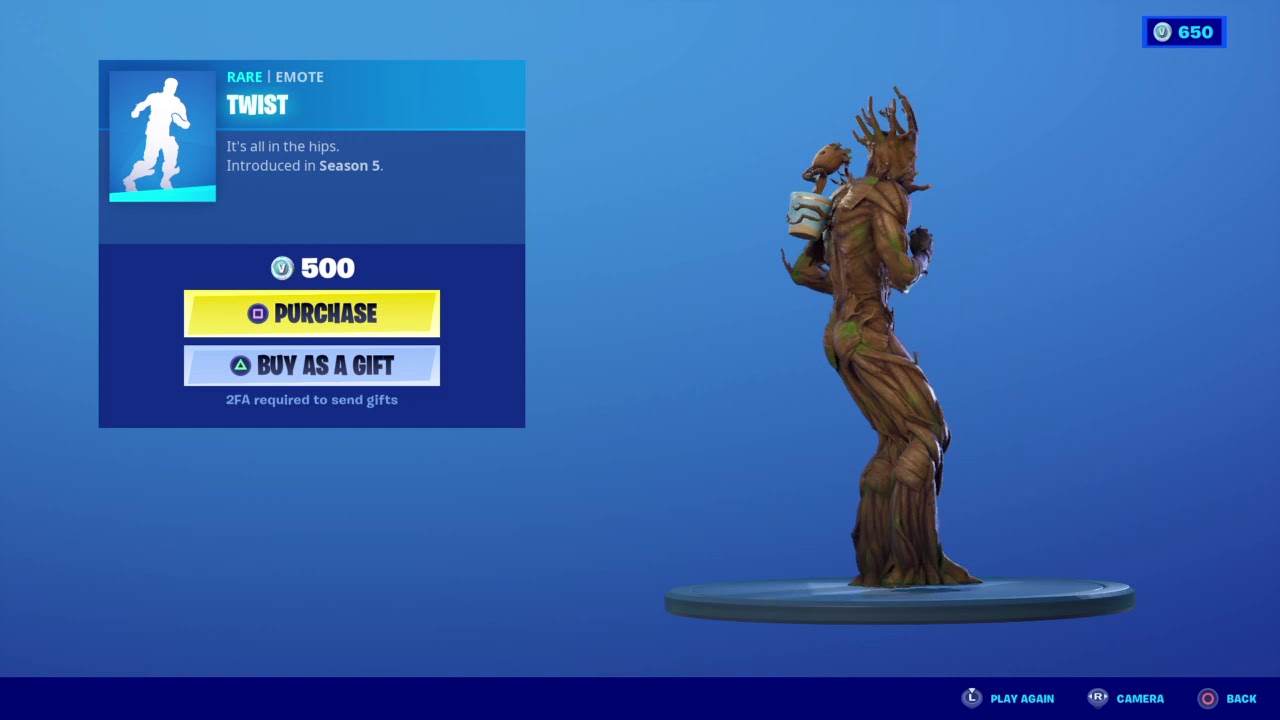 Fortnite twist emote