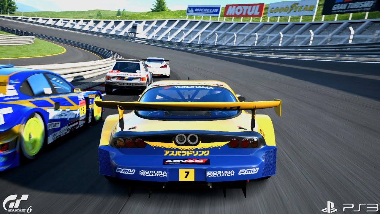 Gran Turismo 6 | Amemiya RX7 AsparaDrink GT300 '06 - High Speed Ring (Multisclass Sort of) [4KPS3]
