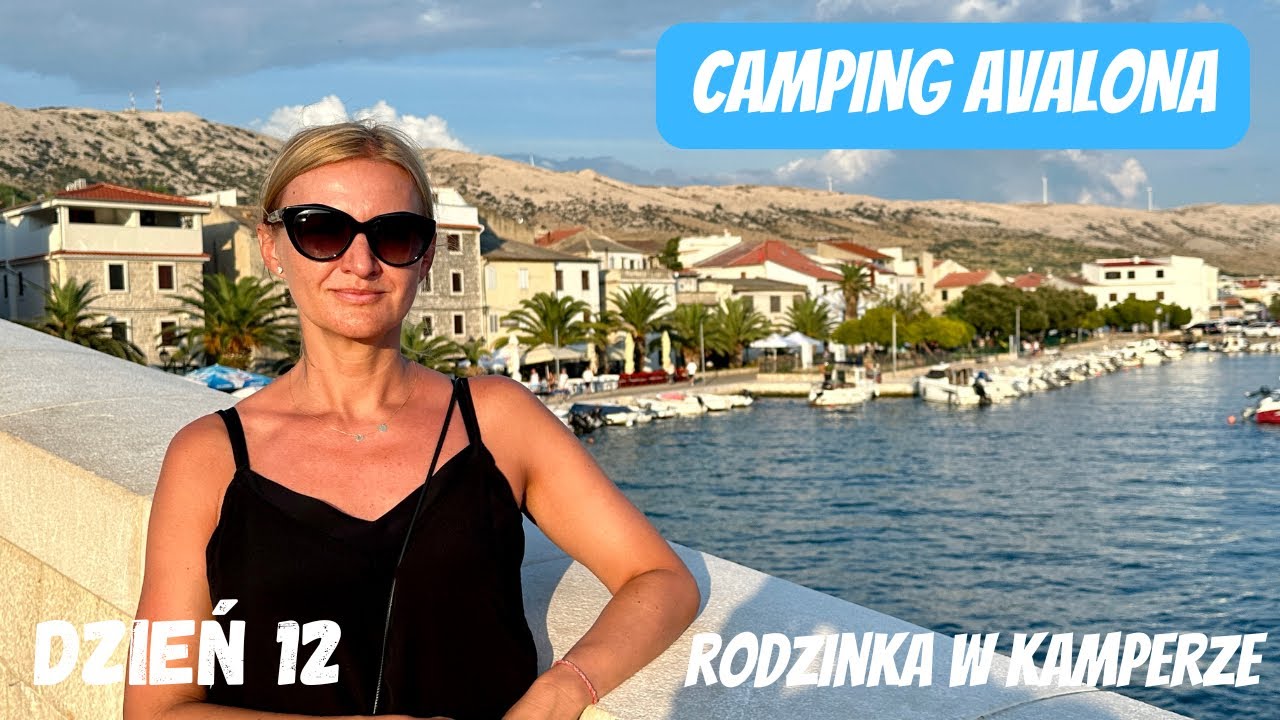 Wakacje 2024. Chorwacja 🇭🇷 Wyspa Pag. Camping Aminess Avalona #60 #camper #camping #holiday