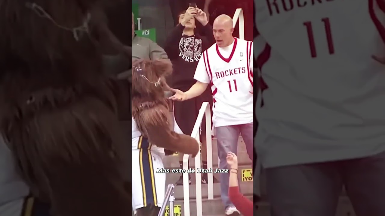 Os mascotes da NBA s&atilde;o verdadeiros astros #nba