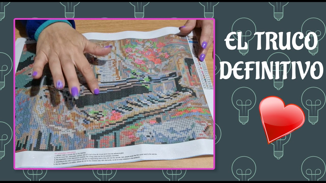 💎Barato fácil de encontrar y muy práctico// El truco definitivo para nuestros cuadros de diamantes 💎