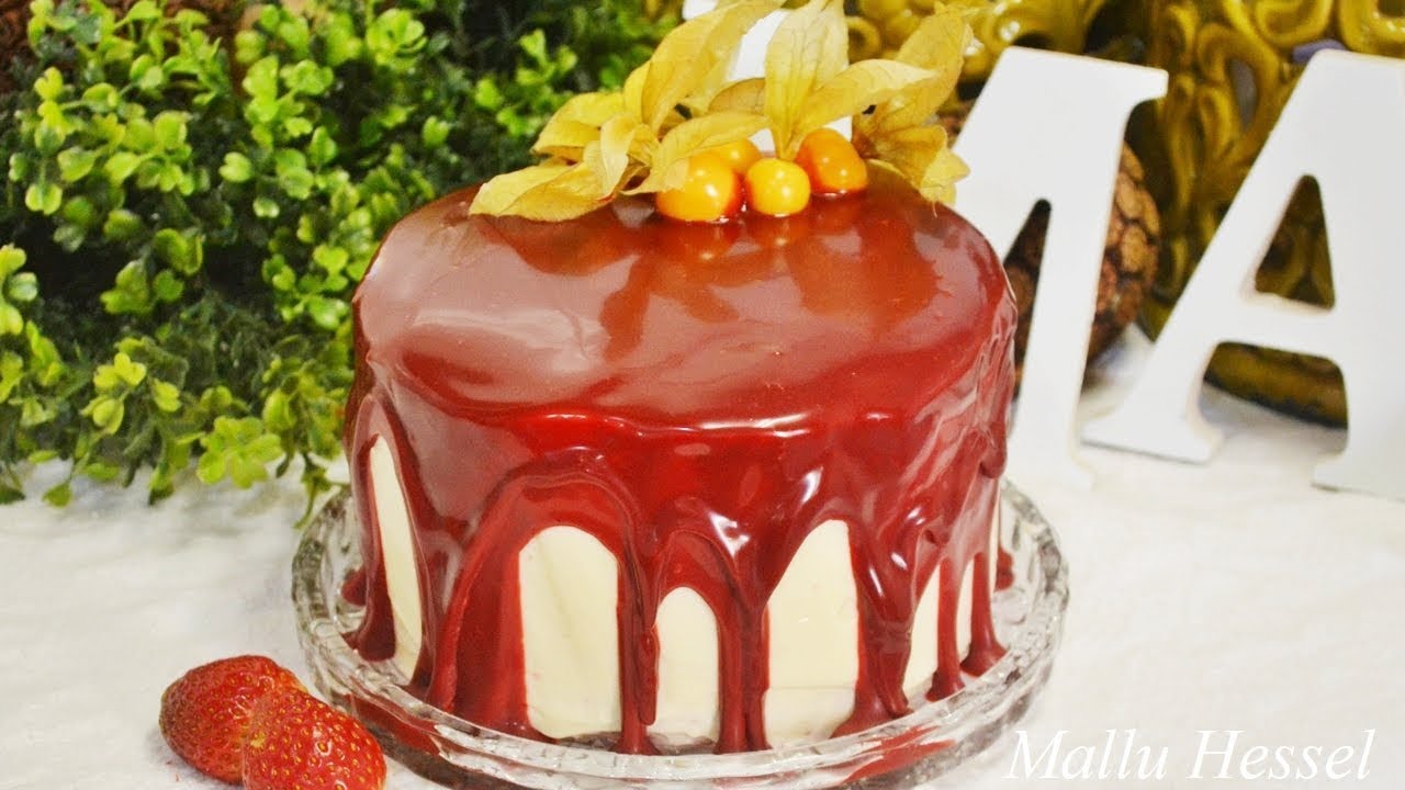 Receita de Bolo Red Velvet - Mallu Hessel