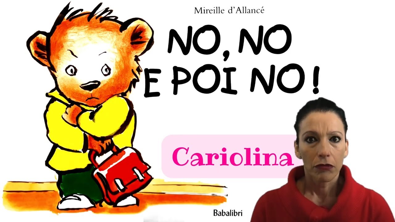 Un fantastico libro  d' effetto per i bambini più piccoli di Mireille d'Allancé  : NO ,NO E POI NO!