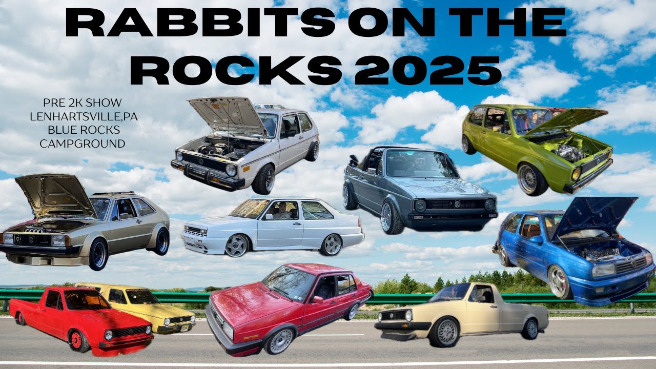Rabbits On The Rocks 2025: выставка VW до 2K и кемпинг!