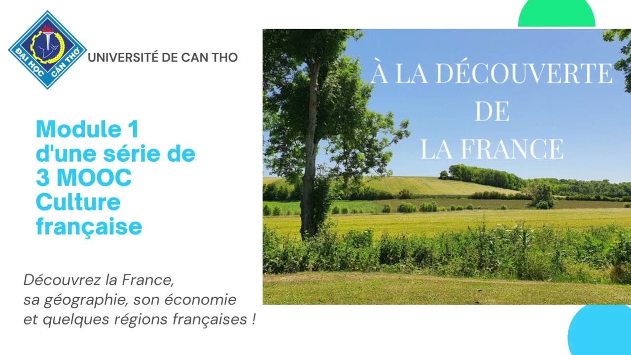 MOOC 1 À la découverte de la France