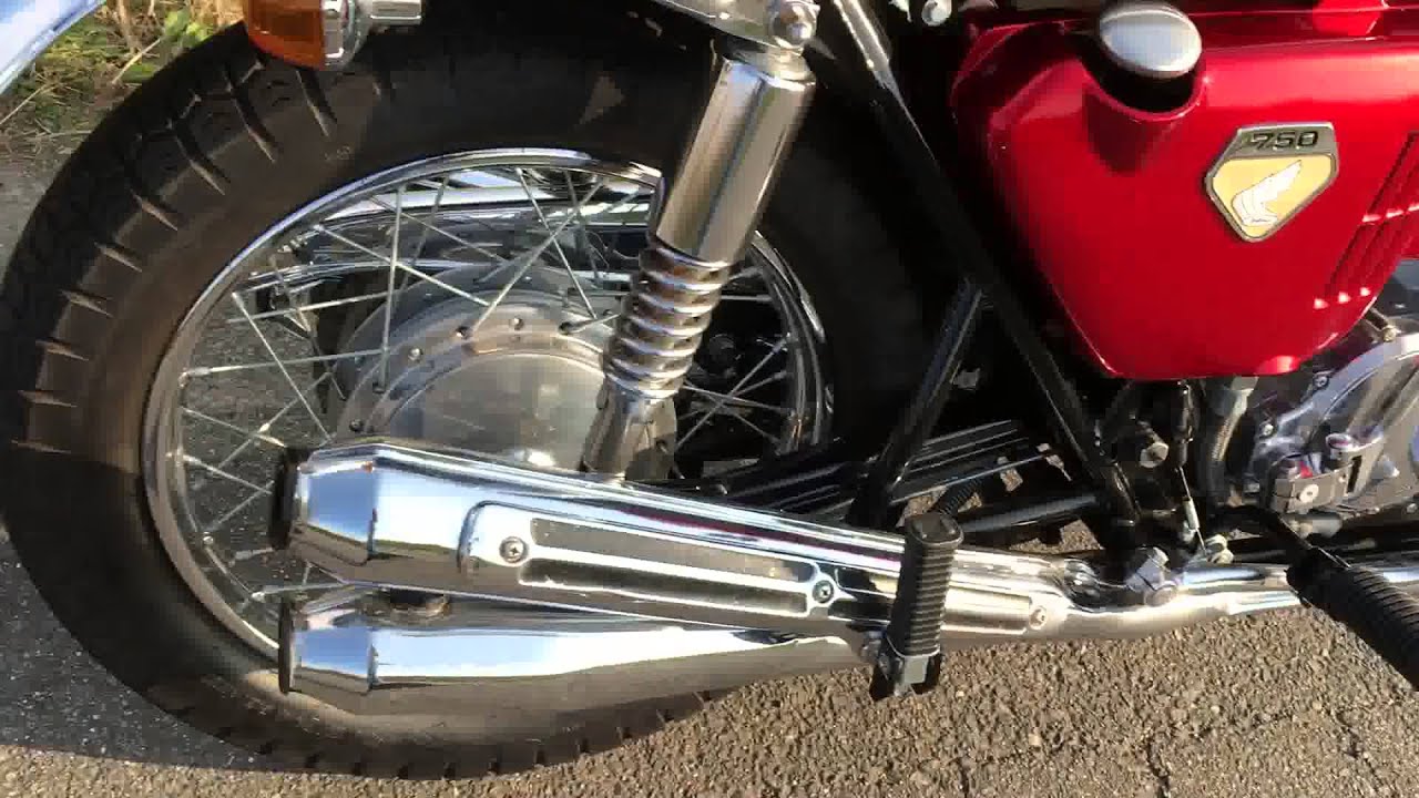 CB750K0 仕様 無番 K4 始動動画