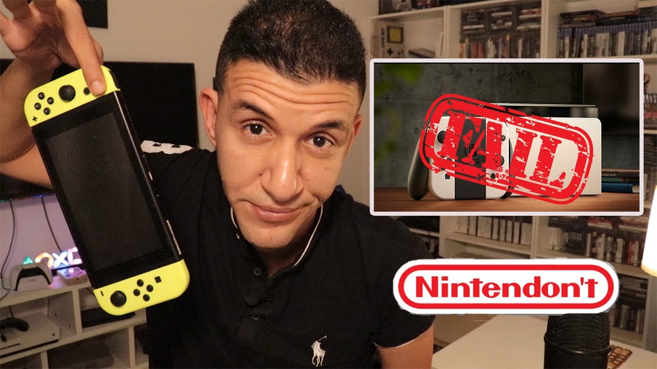 Nintendo Switch OLED | احترس نينتيندو سويتش يرجع الي الخلف