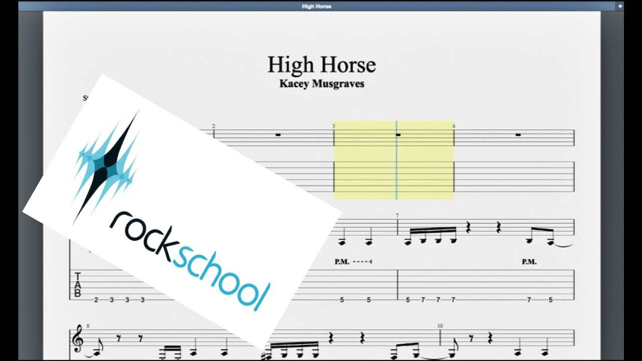 High Horse Rockschool Grade 3 Acoustic Guitar