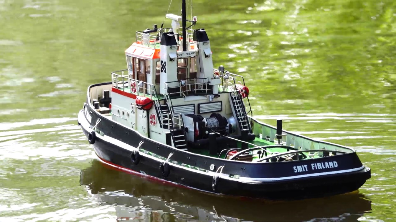 Probefahrt von Martin W.`s Billing Boats Schlepper Smit Finland (ex. Nederland) nach Restauration