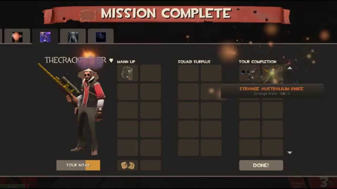 Part 1# TF2 MvM Tour Complete Australium weapons