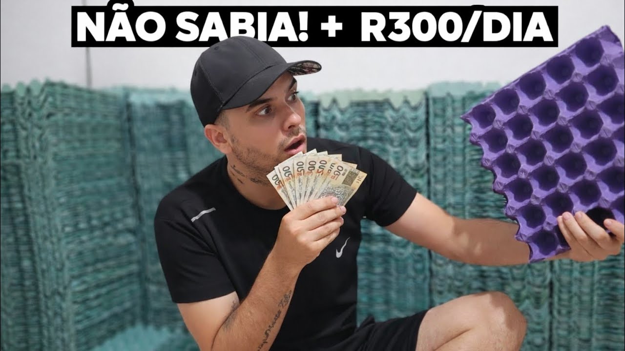 PARE de ignorar isso! Ganhar dinheiro com pentes de ovos é real.
