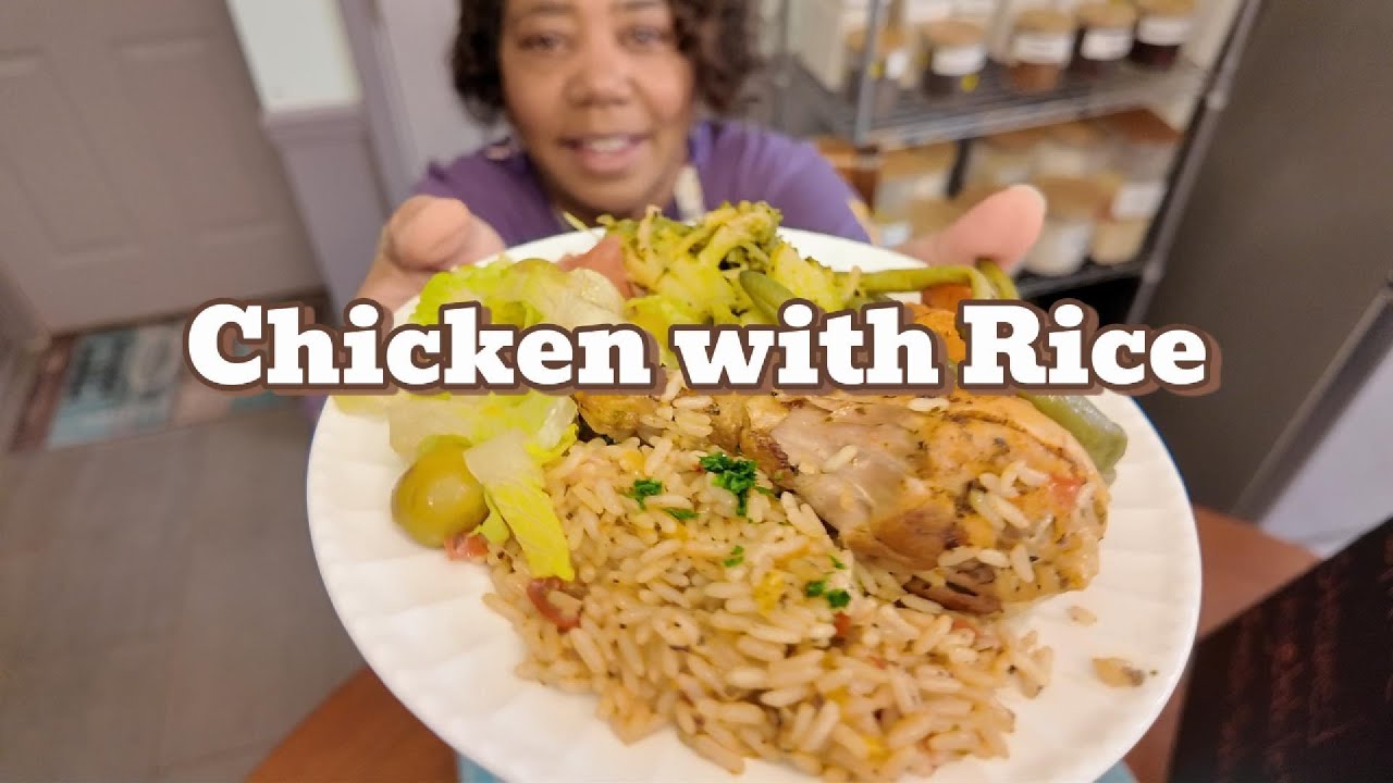 Easy Chicken & Rice with Steamed Vegetables | Simple Family Dinner”