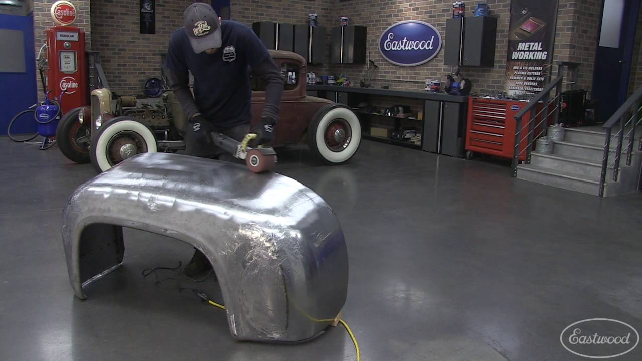 Achieve A Brushed Finish to Newly Formed Metal Using The Contour SCT&trade; from Eastwood