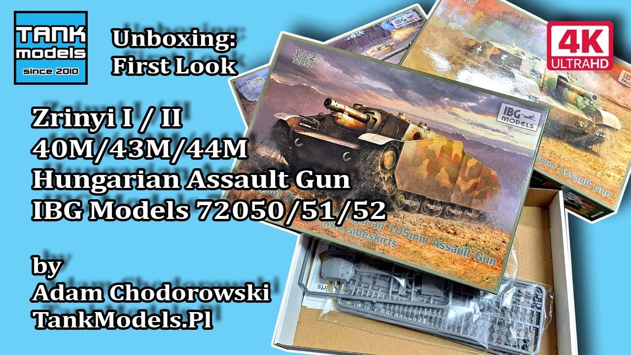 Unboxing #127 - ZRINYI I/II - IBG 72050/51/52
