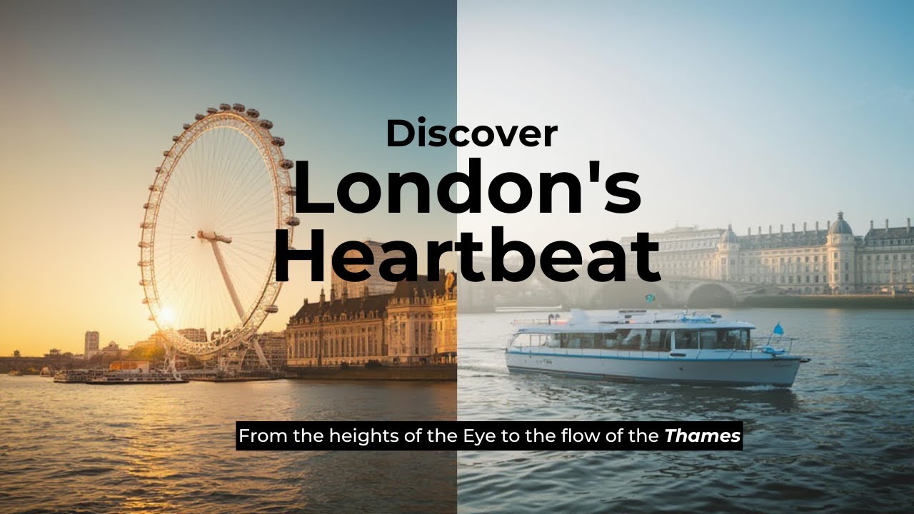 Seeing London from Above & the Thames | London Eye & River Cruise